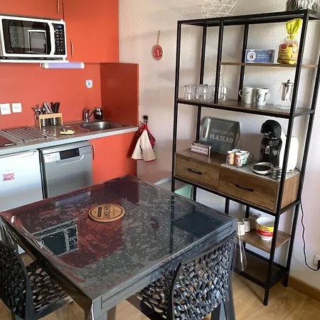 Апартаменты Studio, Parking Prive Couvert, Terrasse, Wifi Fibre *